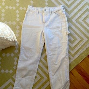 Jcrew cropped carpenter jean